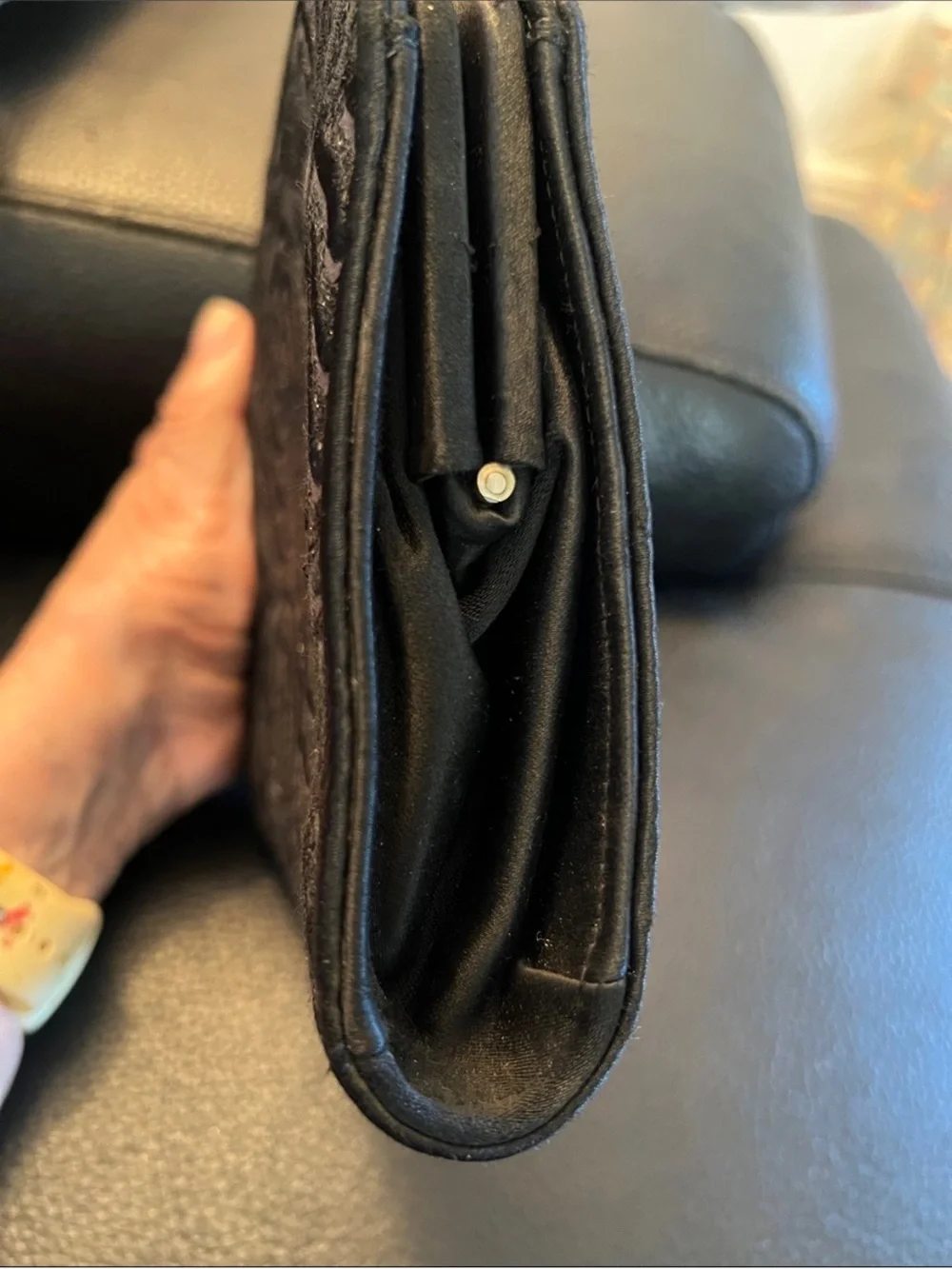 Bally Black Leather Shoulder Bag